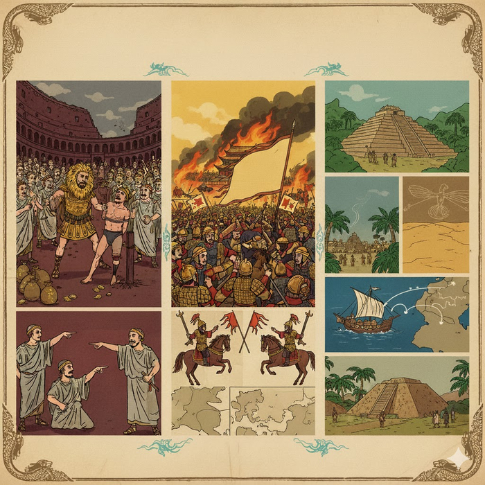 Десятилетка жести: 181-190 гг. н.э. Как Коммод Рим разваливал, а в Китае начался свой "постапок"