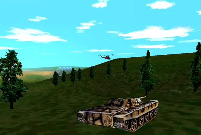 Poseidon – техническая демоверсия с боями на технике. Благодаря Interactive Magic она в итоге превратилась в Operation Flashpoint