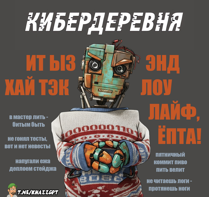 High tech and low life по-русски