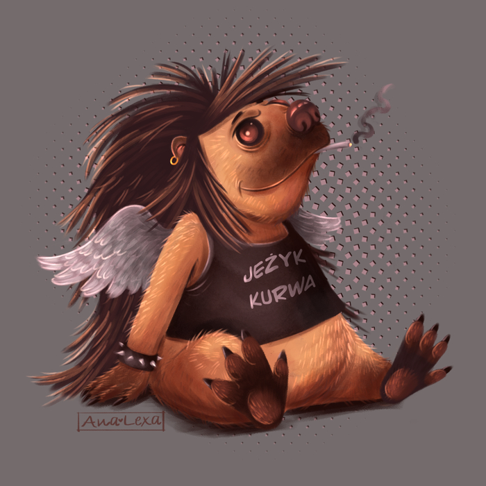 Ёжик, курва!