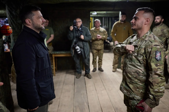 Награждение орденами военнослужащих бригады «Рубеж.