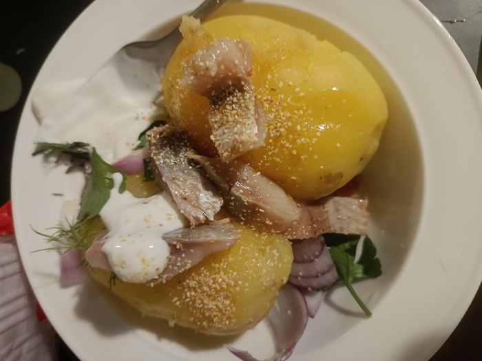 Картошечка с селедочкой