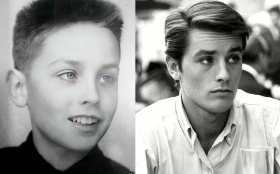 What famous French actors looked like in childhood and early youth, and their first steps in film - Series Actors actresses and just movie characters, Actors and actresses, It Was-It Was, Classic, Interesting facts about cinema, Louis de Funes, Alain Delon, Jean-Paul Belmondo, Nostalgia, French cinema, Yandex Zen, Yandex Zen (link), Longpost