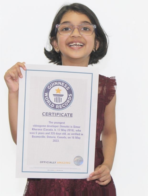 Она самый молодой разработчик компьютерных игр в мире