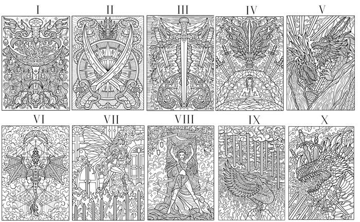 Масть мечей (из Таро)