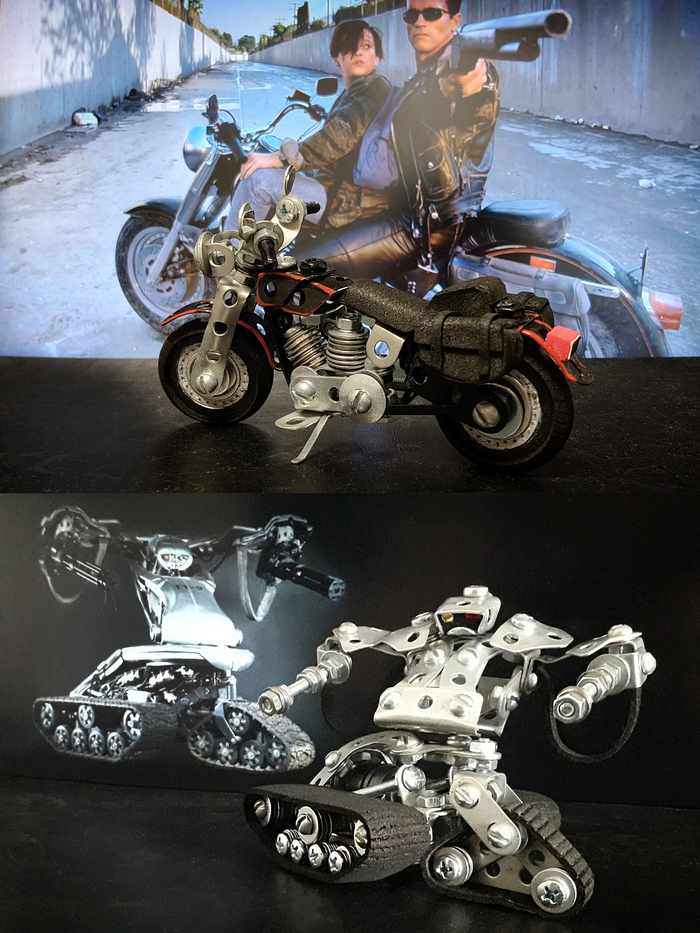 Harley-Davidson Fat Boy, Terminator T-1,   ,   