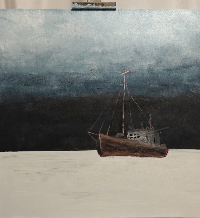 Корабль - призрак. Реинкарнация картины
