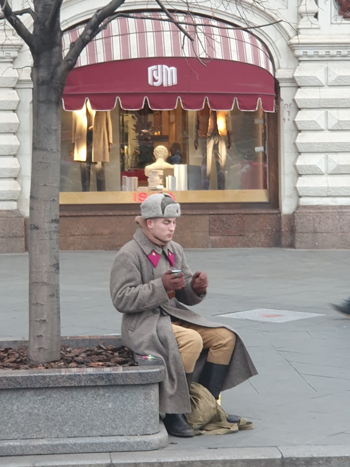 Снято на выставке техники на Красной площади