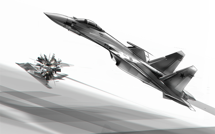 Рисунок Су 35