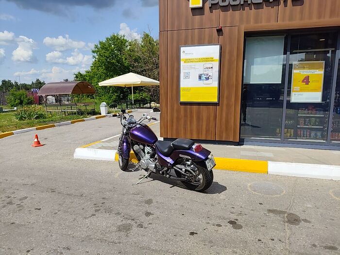 Заправились на выезде и в путь