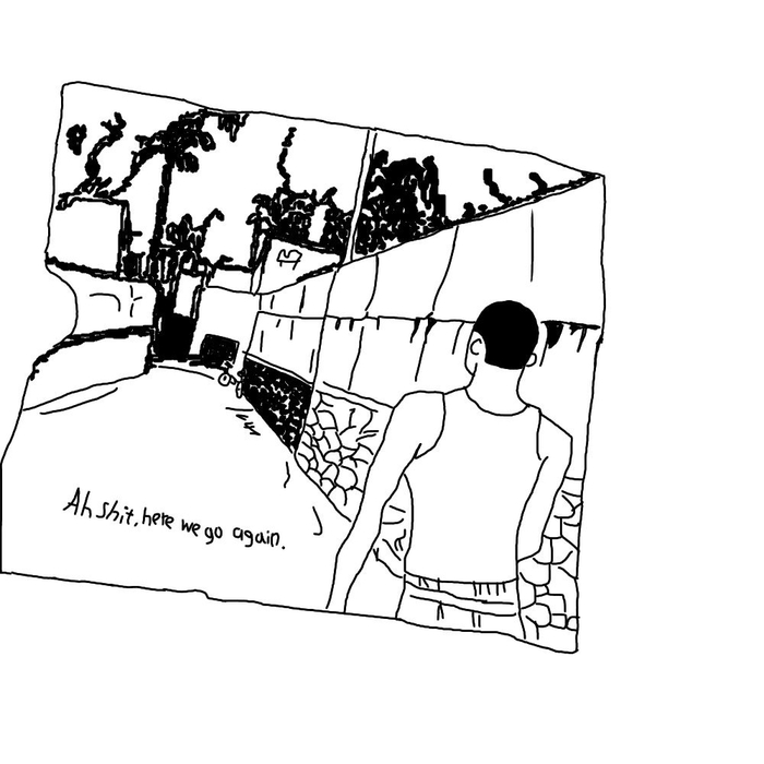 Кадр из гта Сан-Андреас Ah shit, here we go again