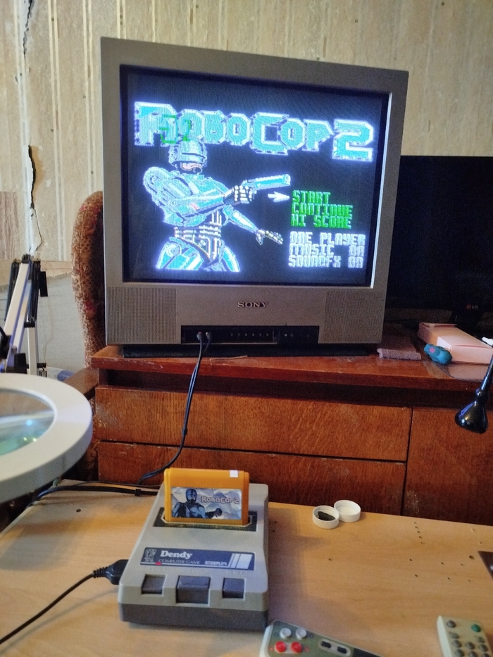 Robocop 2 на Dendy