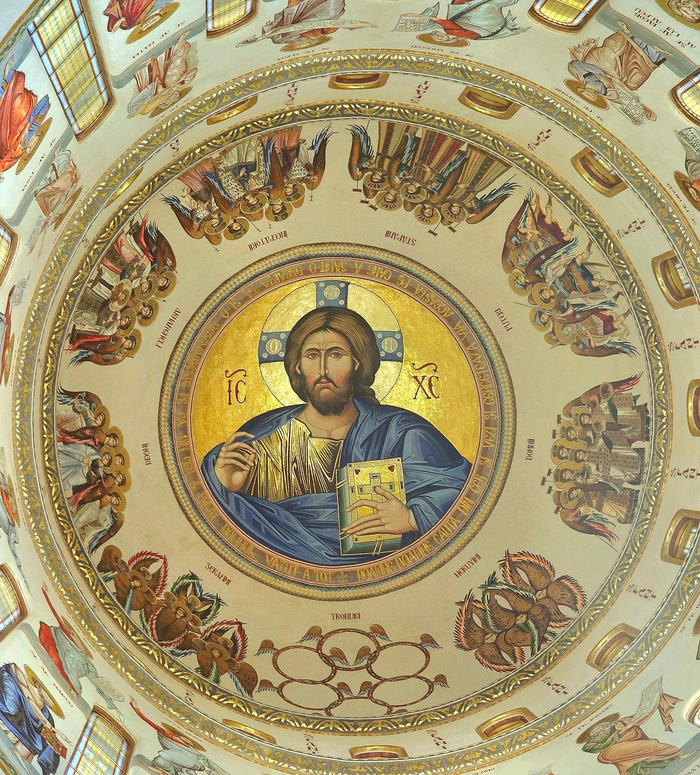Description: English: Pantocrator Dome - People's Salvation Cathedral (Bucharest), Date: 16 July 2025, Source Own work, Author:MIHAIL, This file is licensed under the Creative Commons Attribution 4.0 International license.,