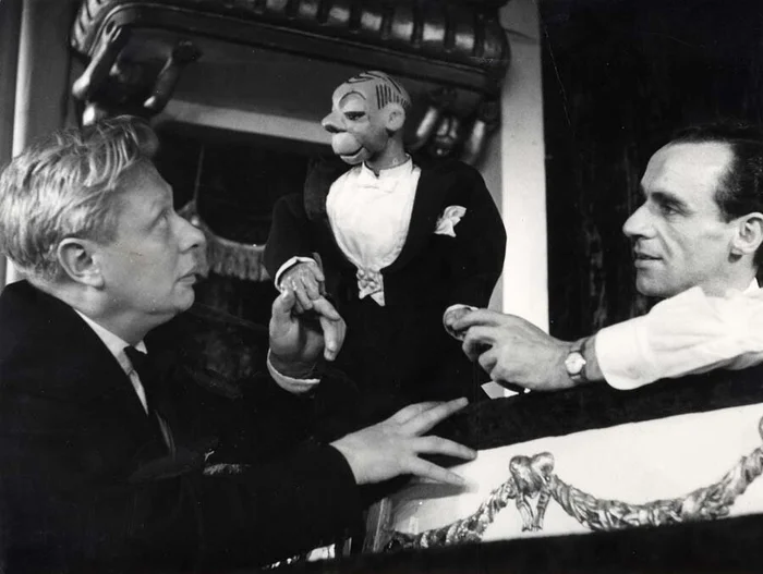 Зиновий Гердт и Сергей Образцов Зиновий Гердт и Сергей Образцов