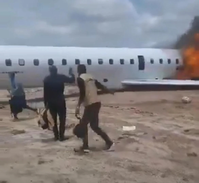 Пассажир вчерашней авиакатастрофы в ДР Конго снял инцидент на камеру