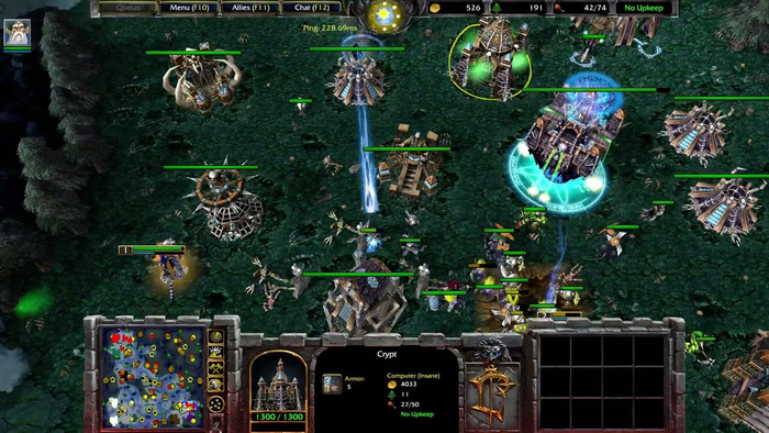 WarCraft 3 TFT 1.29  20:30 