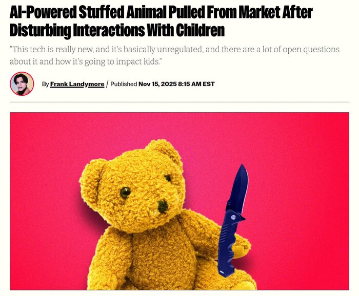 Плюшевый медведь учил детей поджигать спички