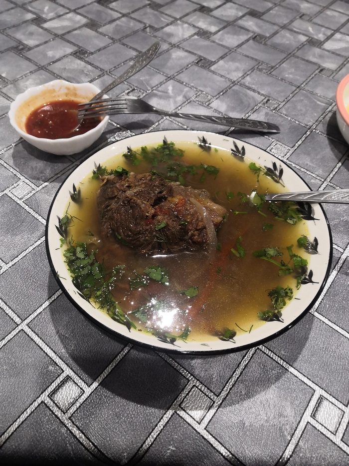 Не помню как называется суп, но я такое пробовала первый раз