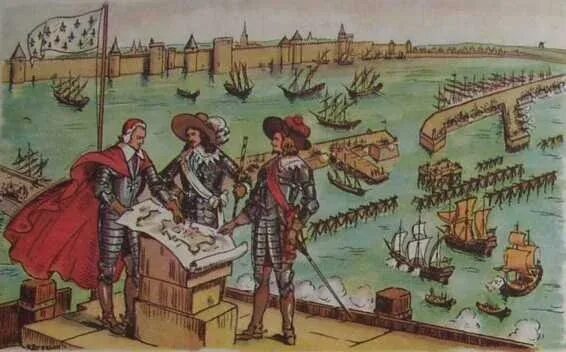 Ришелье в Ла-Рошели.