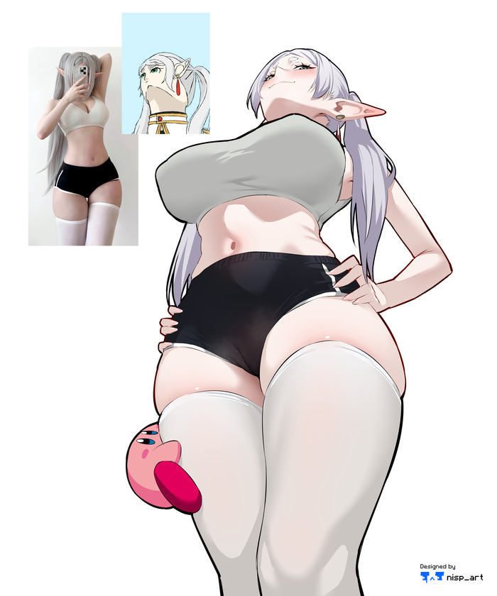 Фрирен, вид снизу