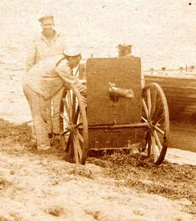 В обороне Порт-Артура. 1904 г..