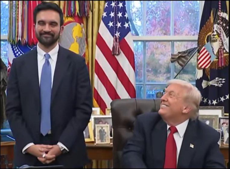Trump made peace with the new New York mayor. - Politics, USA, Donald Trump, Leopold the Cat