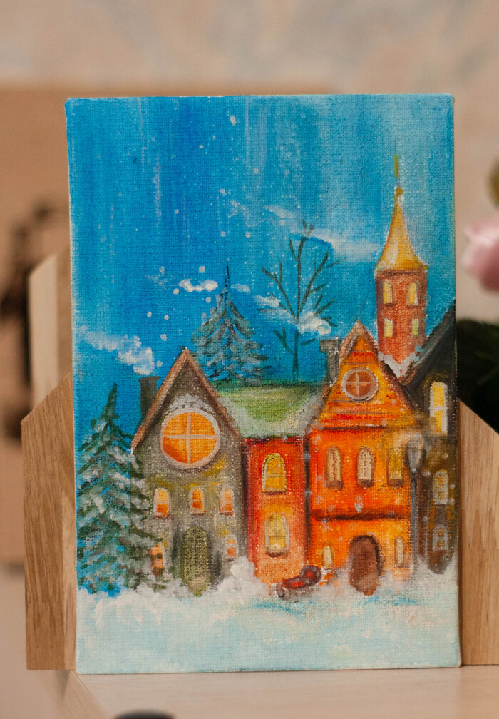 Морозами и приближением зимы навеяло