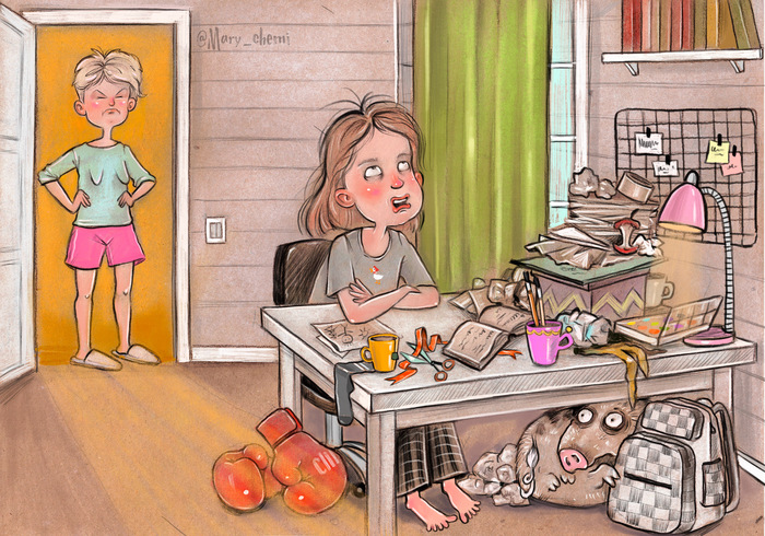 Творческий беспорядок/городская свалка