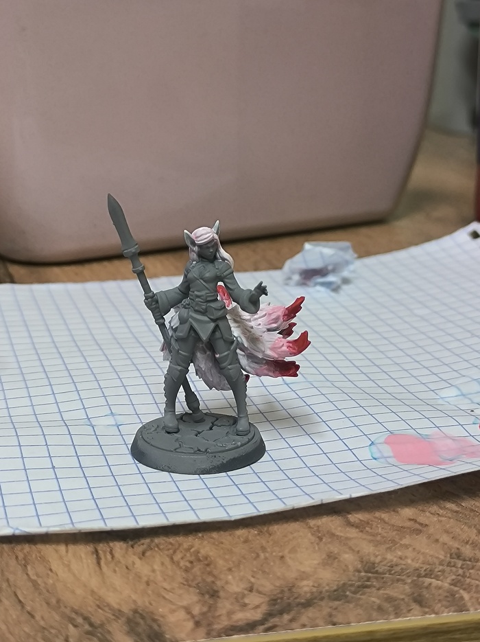 Красим лисичку для днд