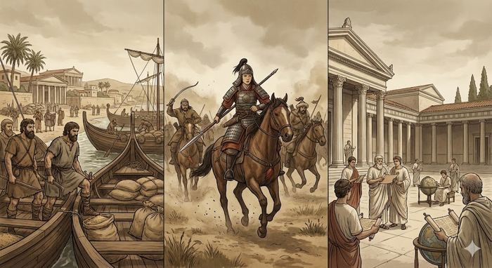 Вандалы крадут Африку, "Мулан" воюет на севере и первый гос. университет: Хроники 421–430 годов