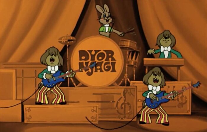 The Dvornjagi, 1976. Есть версия, что художник вдохновлялся группой The Doors.