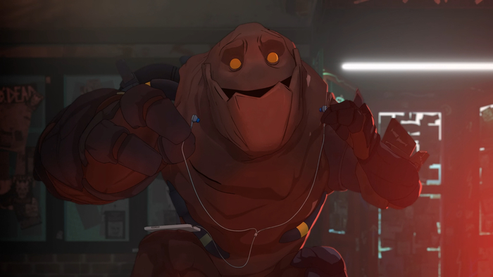 Однако он рад когда началась драка