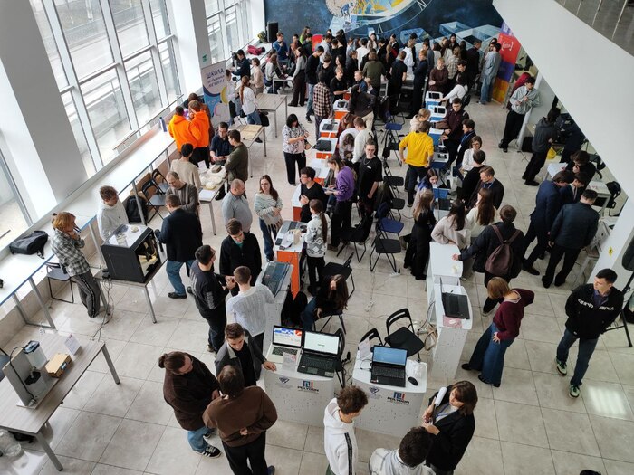 Актовый зал высотного корпуса ВолгГТУ уже традиционно стал местом проведения массовых мероприятий