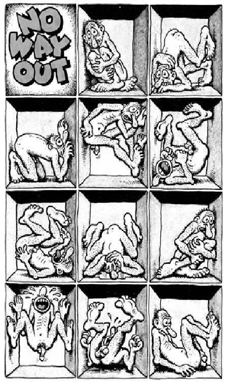 Человек, посаженный в клетку