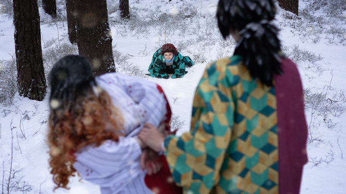 Demon slayer cosplay flying wolf/ ph: Taykonderoga 