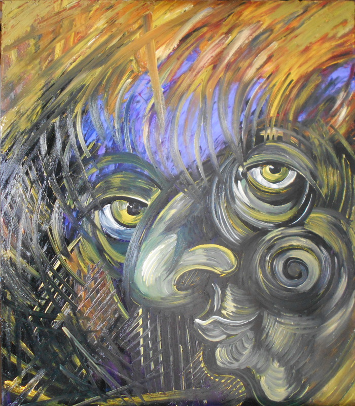 Автопортрет (его уже нет. Продала)