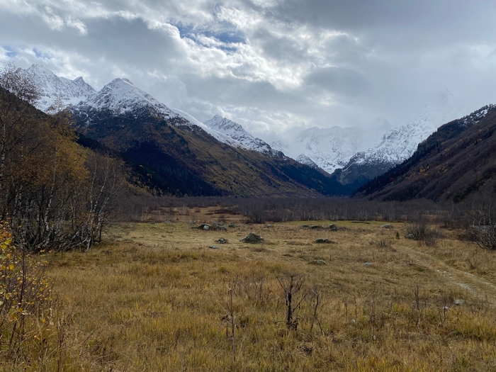 на горизонте уже Абхазия