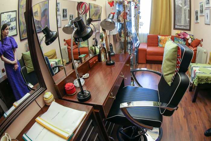 Гримерка Инна Чуриковой в «Ленкоме»