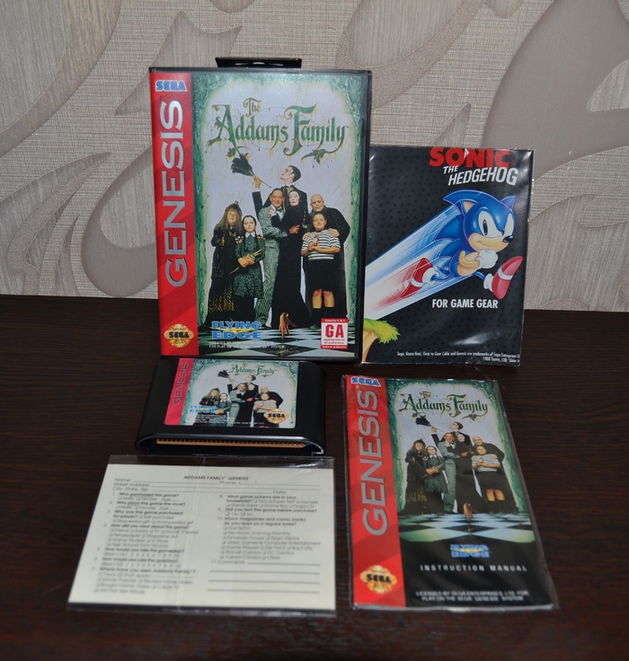 Addams Family Sega MD