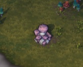 Руда извините, на какие-то розовые грибы похожа.