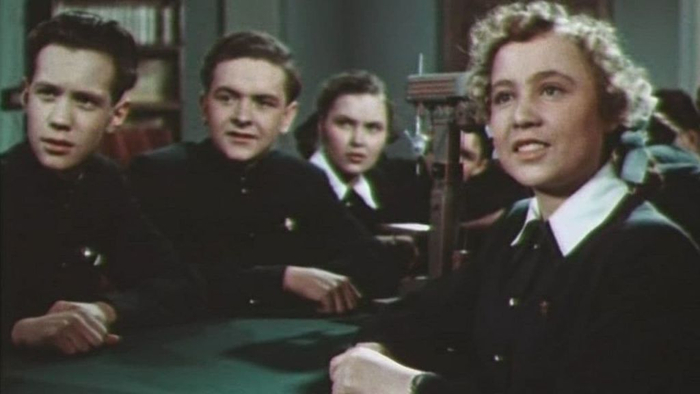 Кадр из фильма «Навстречу жизни», 1952 год