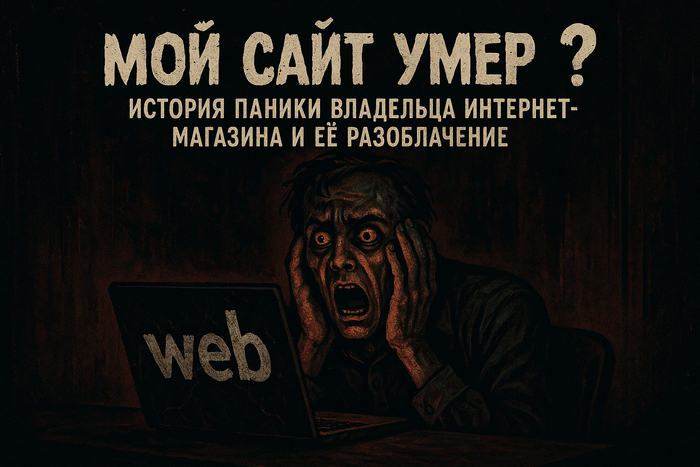 Мой сайт умер? История паники владельца интернет-магазина и её разоблачение
