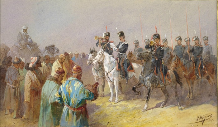 Николай Каразин. «Объясачение Средней киргиз-кайсацкой орды. Царский указ. 1824»