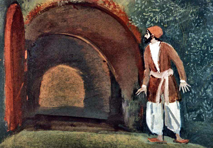 *Хлопающий звук чего-то открывающегося*.