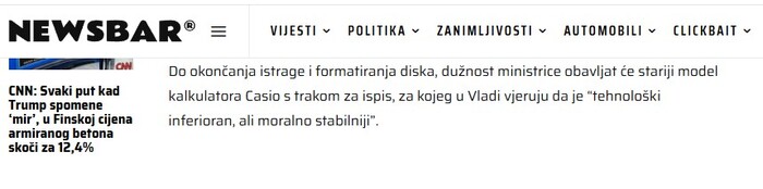Newsbar. U Albaniji uhićena AI ministrica zbog primanja mita u kripto valutama