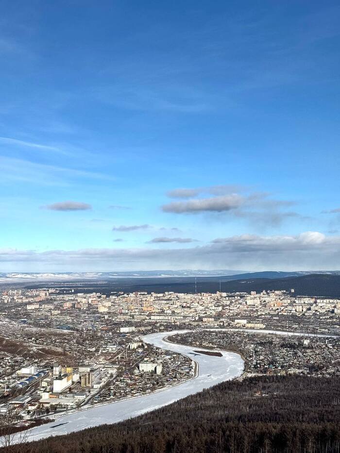 Панорамный вид на Читу