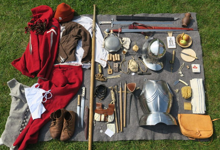 Экипировка стрелка из ручницы времен эпохи Ренессанса