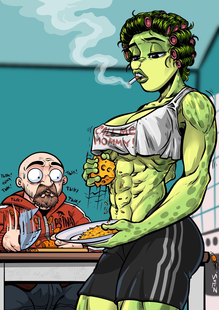 Совместная готовка укрепляет отношения)