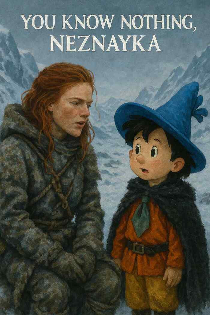 Пойдём в пещеру, я тебе барбарысок насыплю.