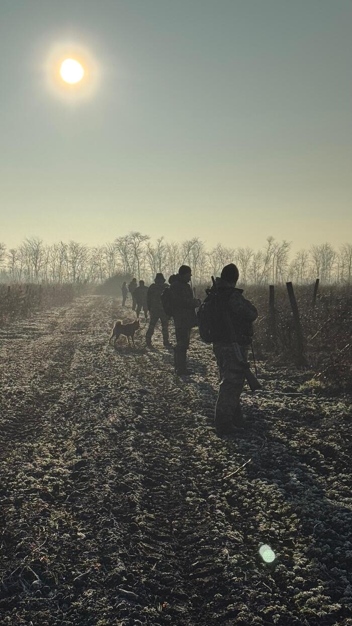 Кадр моего друга, с нашей охоты